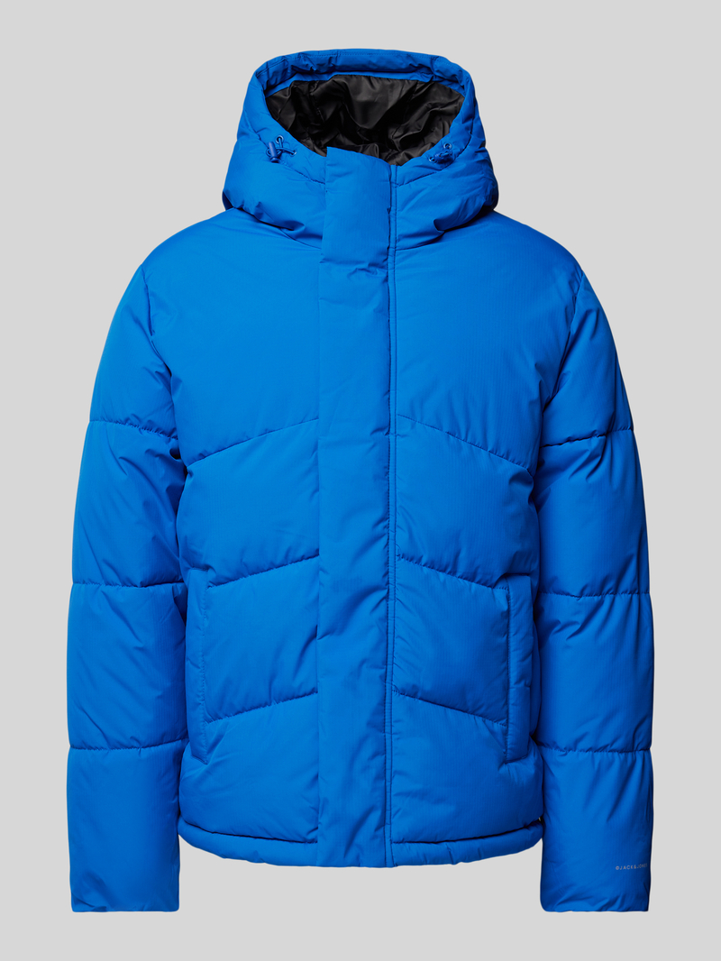 jack & jones Gewatteerd jack met opstaande kraag model 'WORLD'
