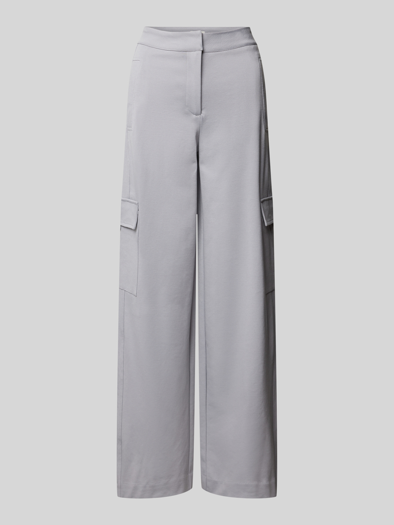 Ichi Baggy fit stoffen broek met cargozakken model 'IMONSE'