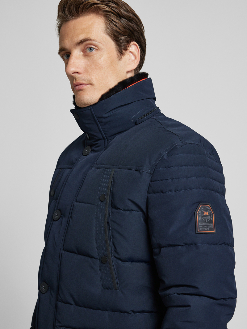 MCNEAL Gewatteerd jack met labeldetail