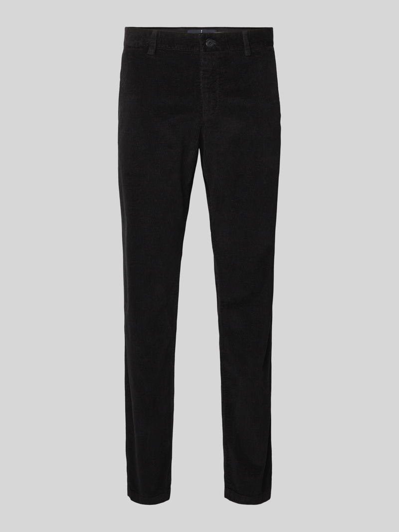JOOP! JEANS Modern fit corduroy broek met riemlussen model 'Matthew'