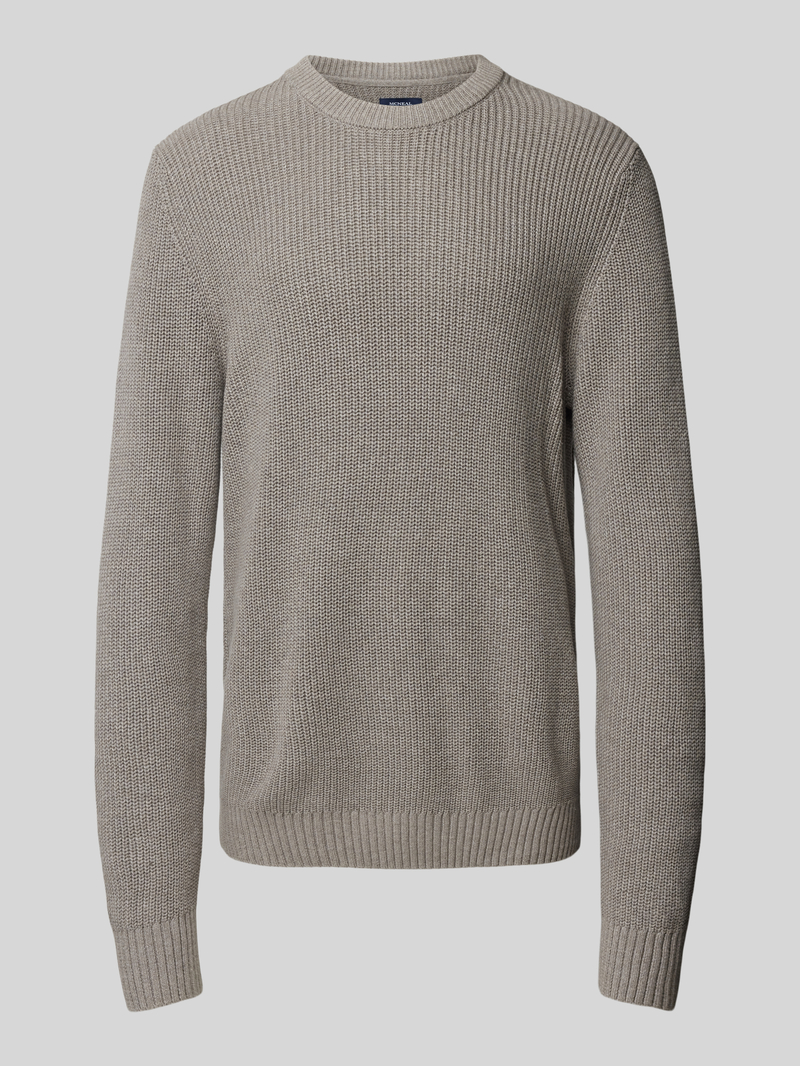 MCNEAL Gebreide pullover met ronde hals