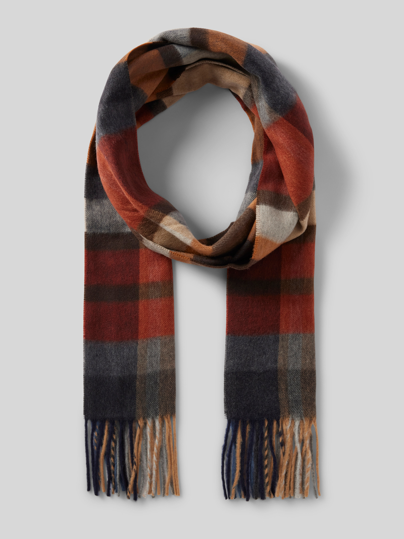 Christian Berg Men Sjaal met franjes