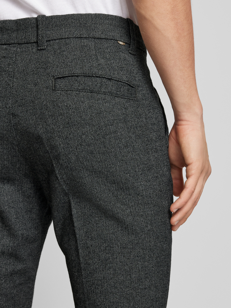 jack & jones Slim fit chino met persplooien model 'MARCO'