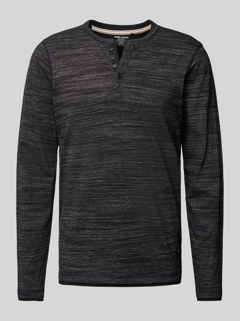 Blend Shirt met lange mouwen en knoopsluiting