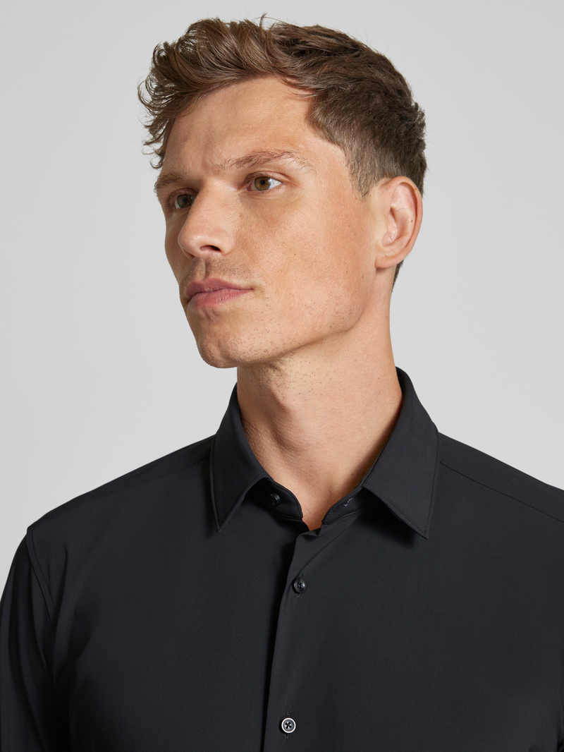 Boss Regular fit zakelijk overhemd met kentkraag