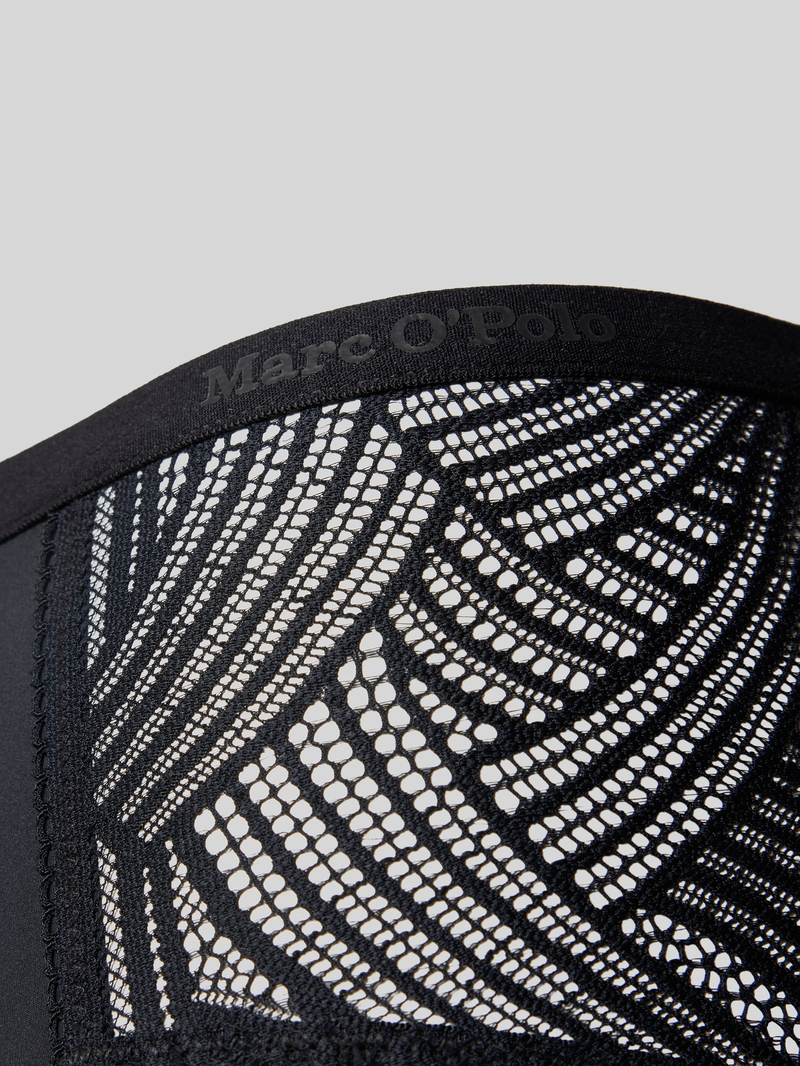 Marc O'Polo Heupslip met kanten inzet opzij model 'TIMELESS LACE'