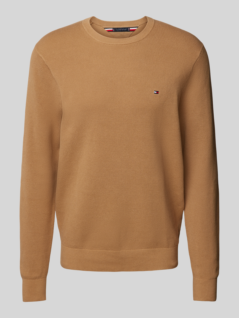 Tommy Hilfiger Gebreide pullover met logostitching