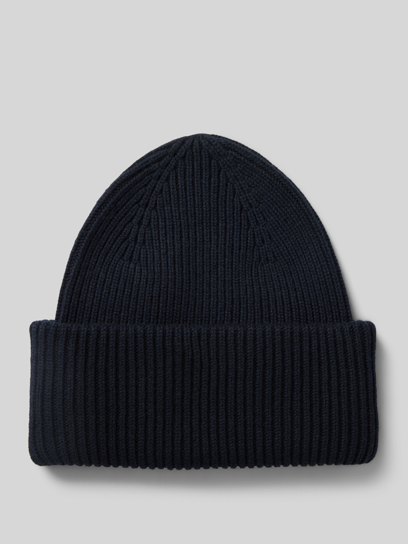 Profuomo Beanie met brede omslag