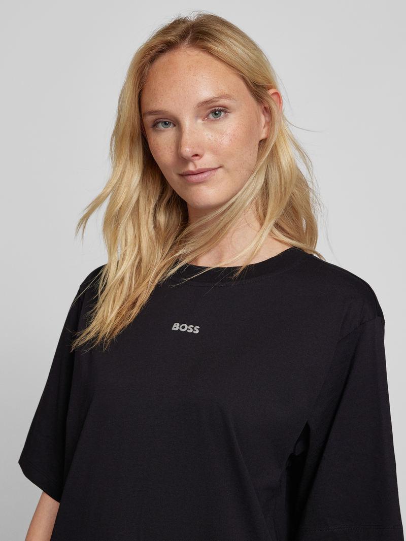 Boss Orange Oversized T-shirt met labelprint model 'Enis'