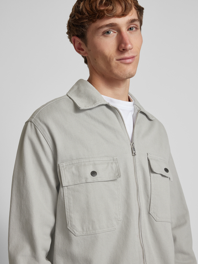 Only & Sons Relaxed fit overhemdjack met kentkraag model 'STEAM'