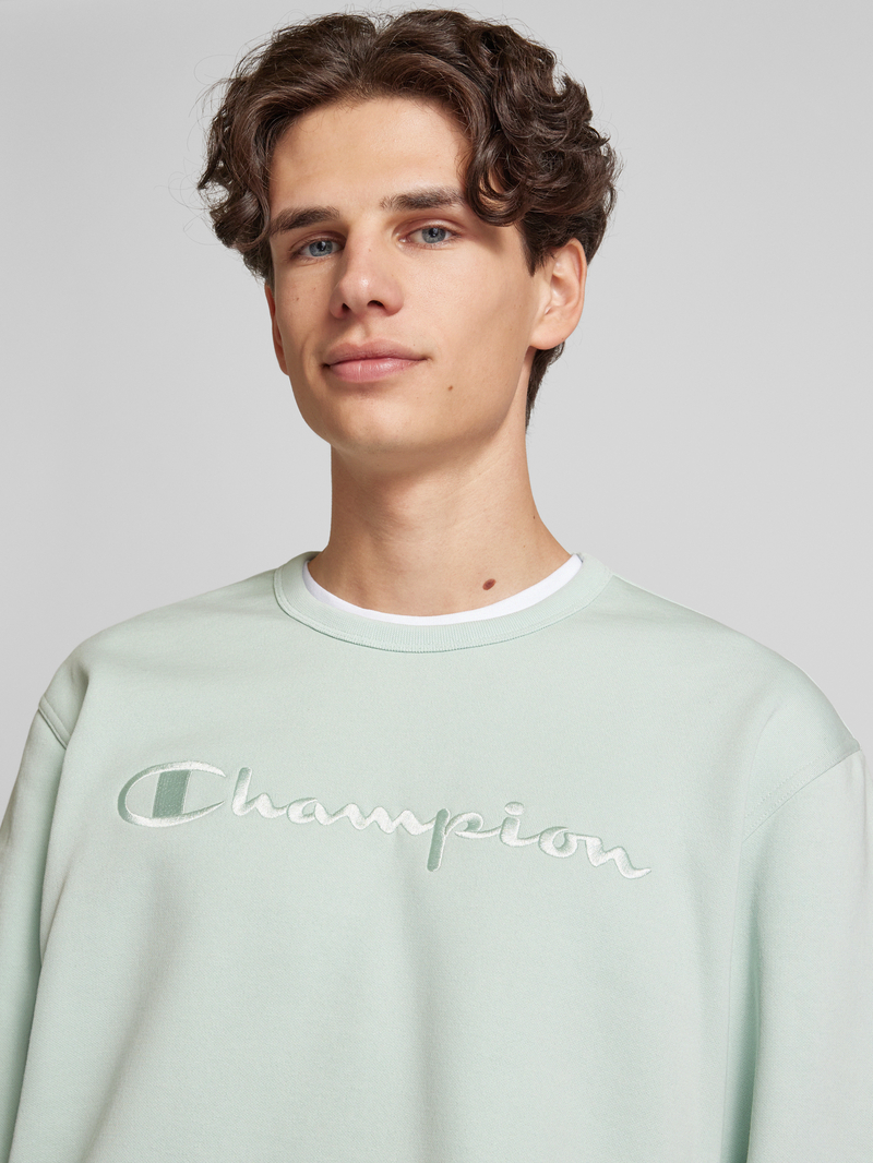 Champion Sweatshirt met labelstitching