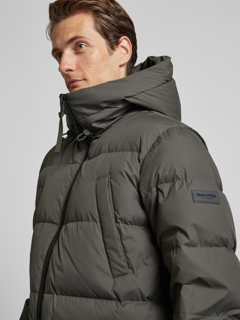 MARC O POLO Regular fit donsjack met waterafstotend oppervlak