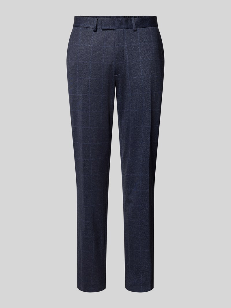 Christian Berg Men Slim fit pantalon met achterzakken