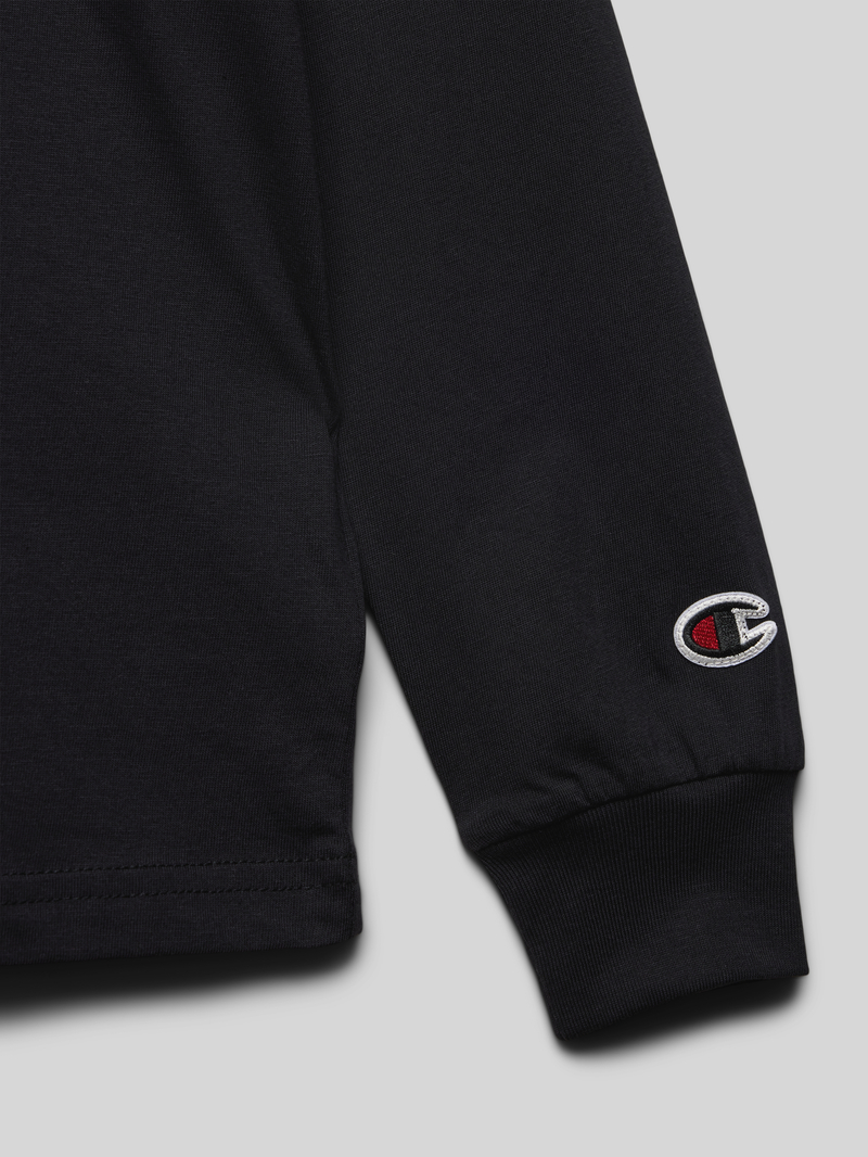 Champion Shirt met lange mouwen en labelprint