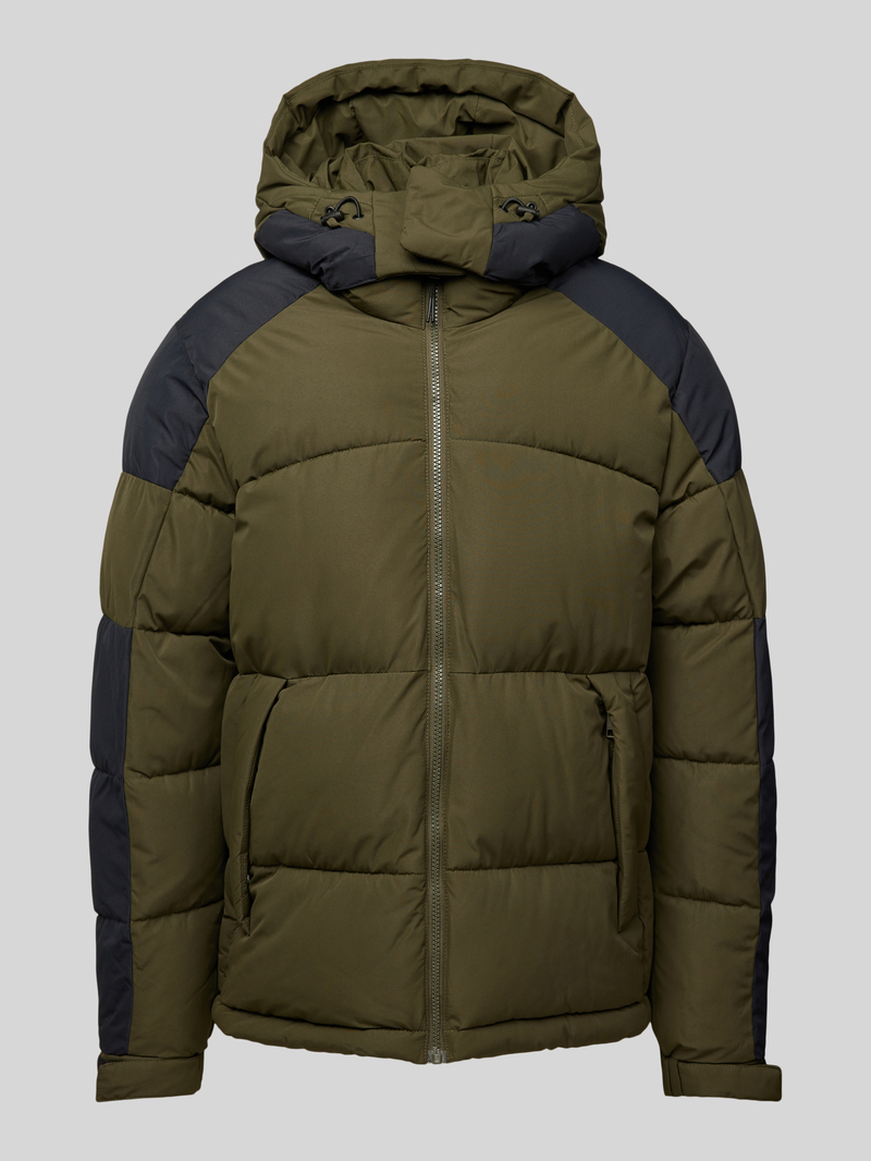 jack & jones Gewatteerd jack met capuchon model 'AERO'