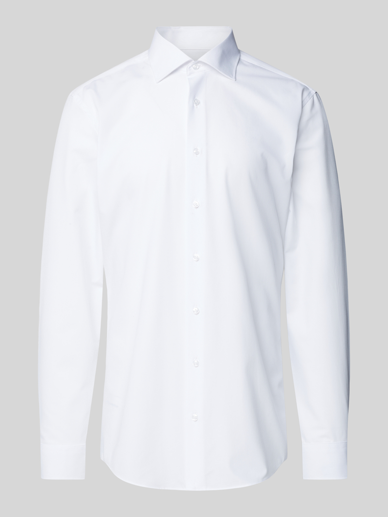 Eterna Slim fit zakelijk overhemd met kentkraag