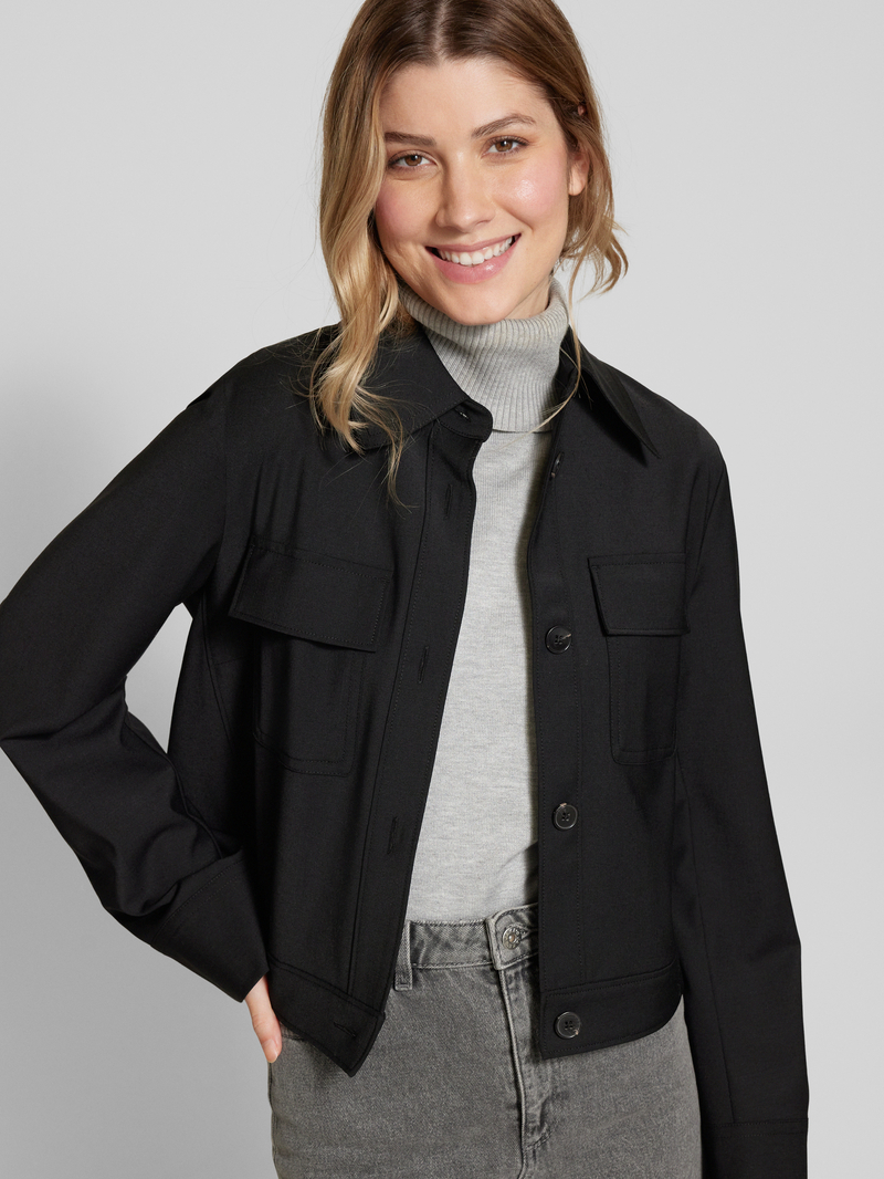 MARC O POLO Regular fit jack van wolmix met stretch