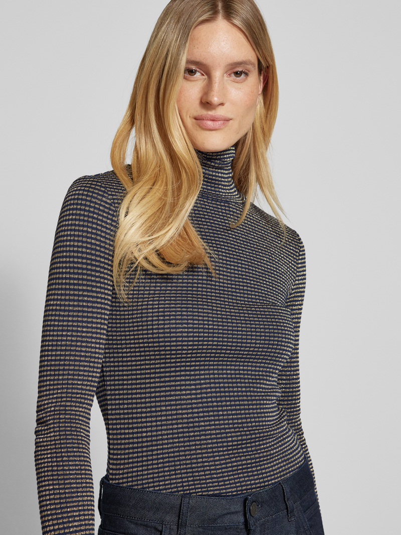 Tommy Hilfiger Gebreide pullover met opstaande kraag