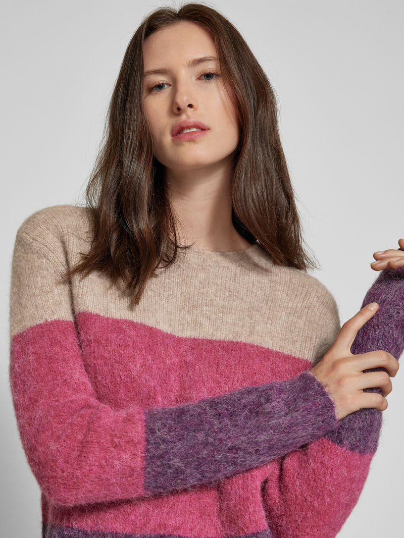 FYNCH-HATTON Gebreide pullover met ronde hals