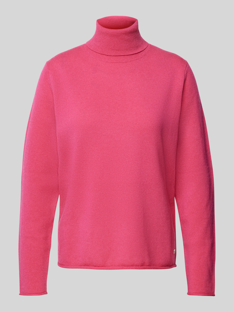 FYNCH-HATTON Gebreide pullover met geribde col