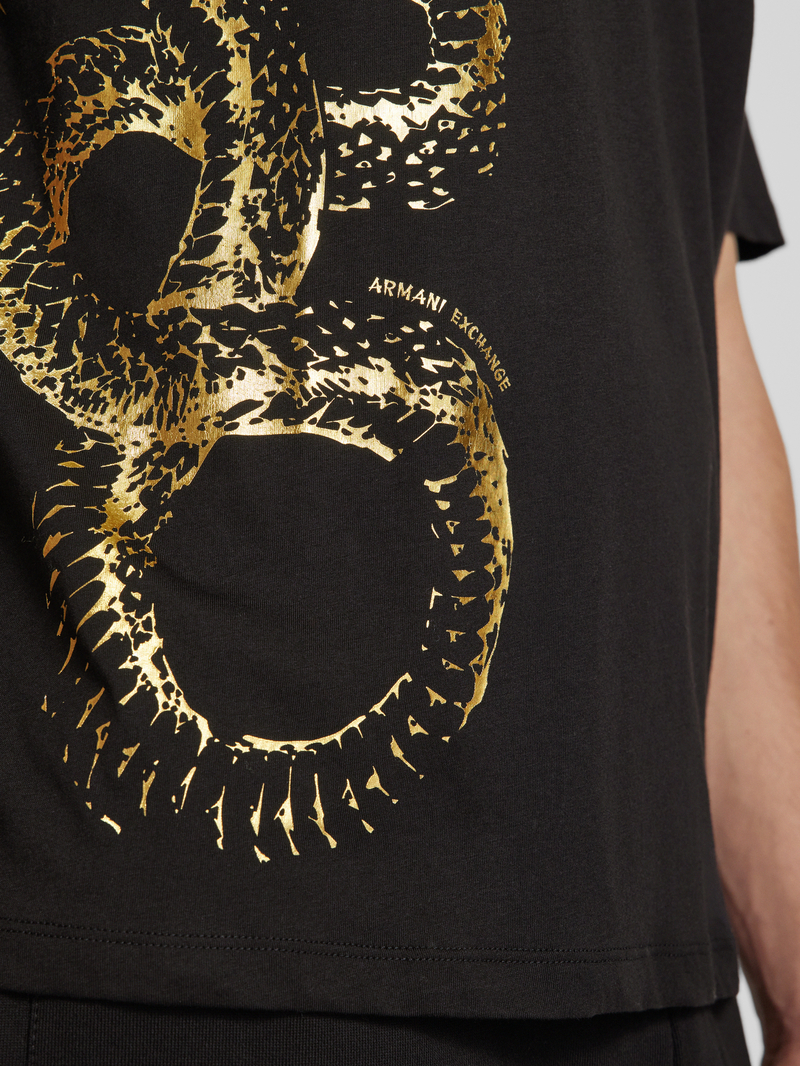 Armani Exchange T-shirt met motiefprint