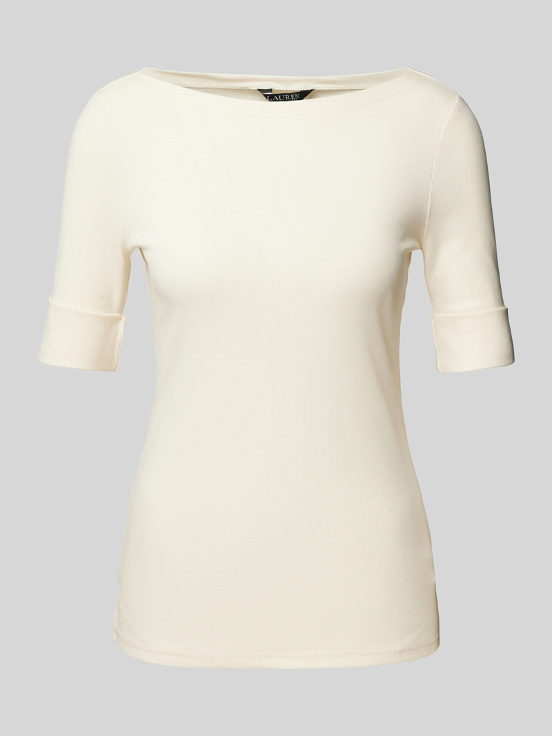 Lauren Ralph Lauren Regular fit T-shirt met boothals model 'JUDY'