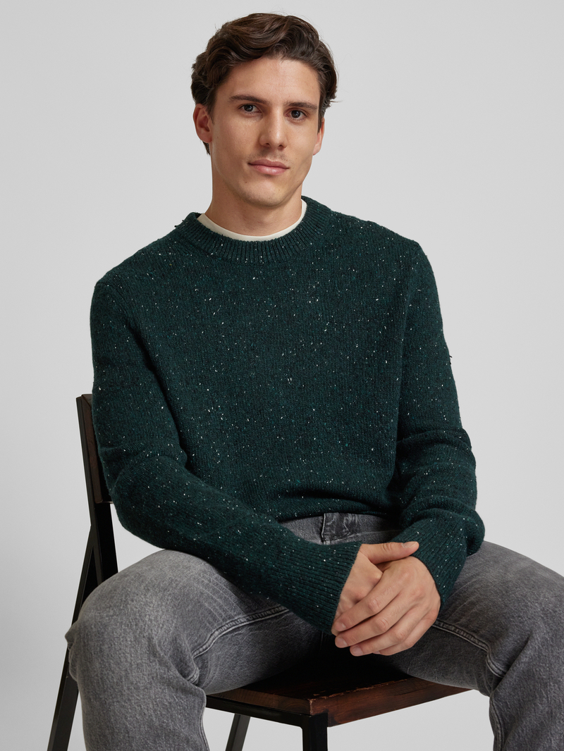 Michael Kors Gebreide pullover met ronde hals model 'DONEGAL'