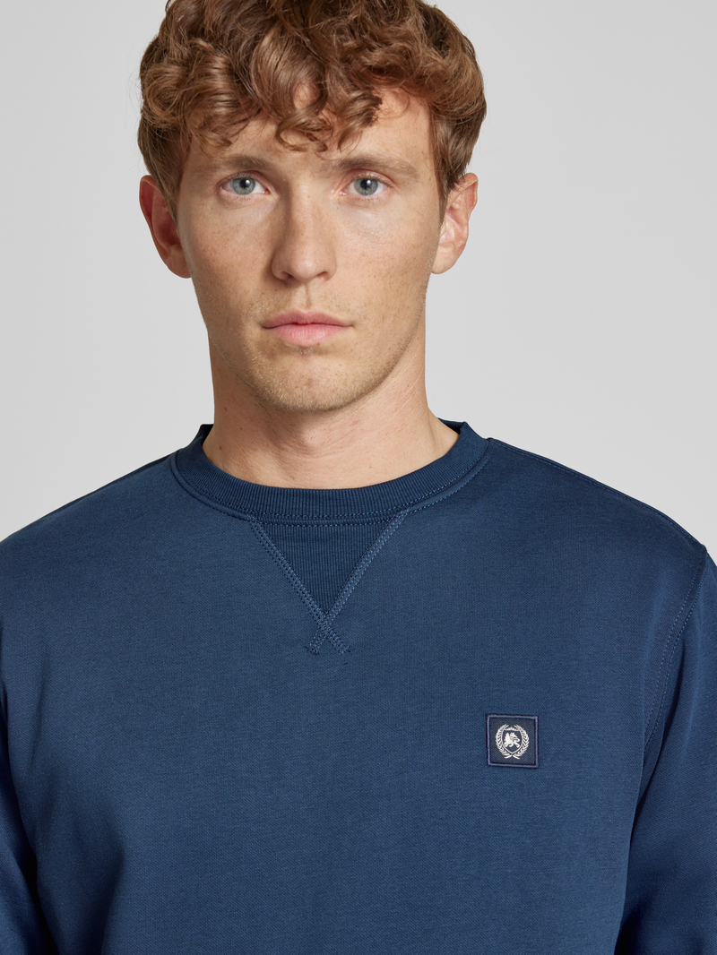 Lerros Sweatshirt met labelstitching