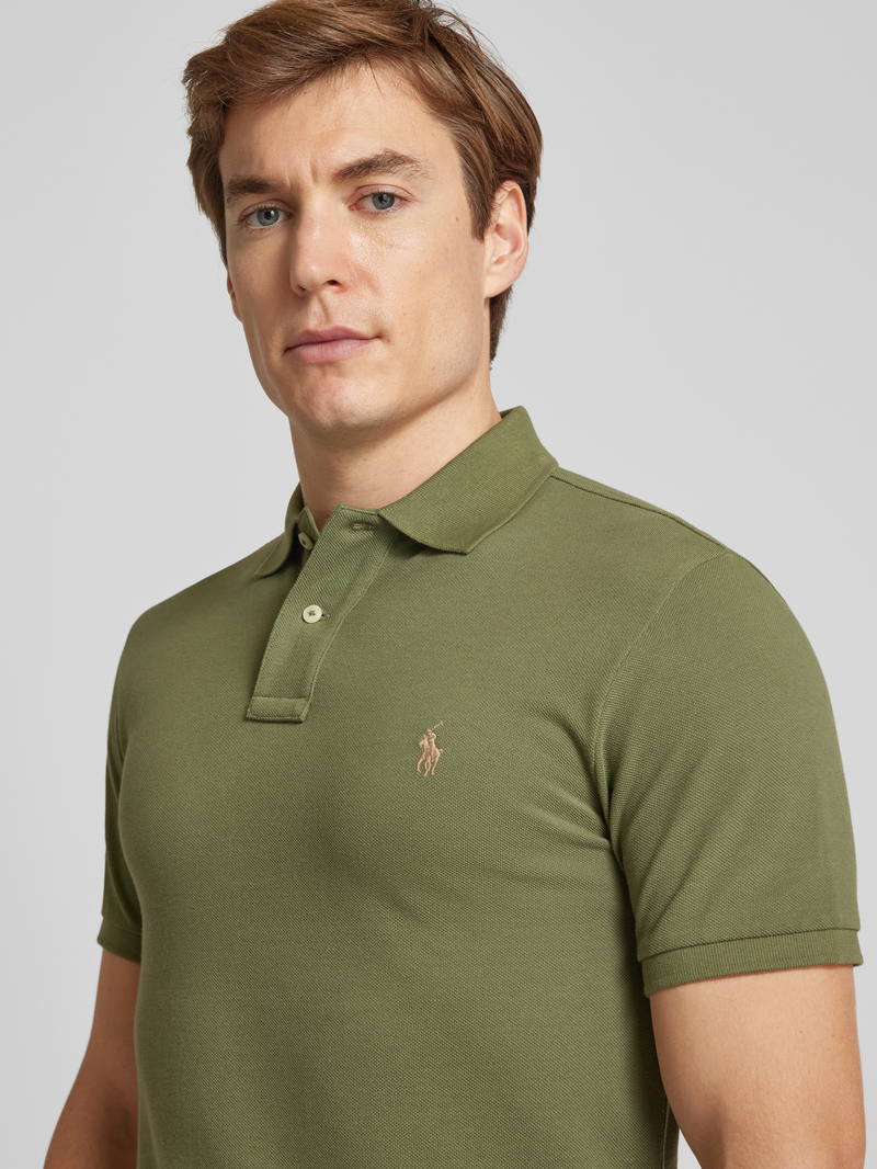 Polo Ralph Lauren Slim fit poloshirt met logostitching