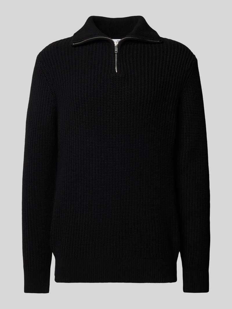 Selected Homme Gebreide pullover met ribboorden, model 'LAND'