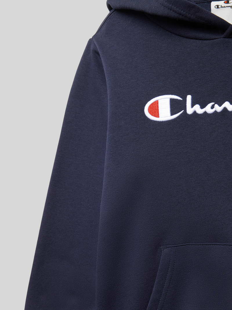 Champion Hoodie met labelstitching