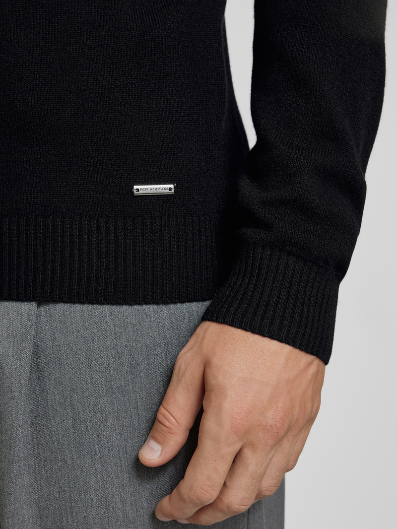 Roy Robson Gebreide pullover met ronde hals