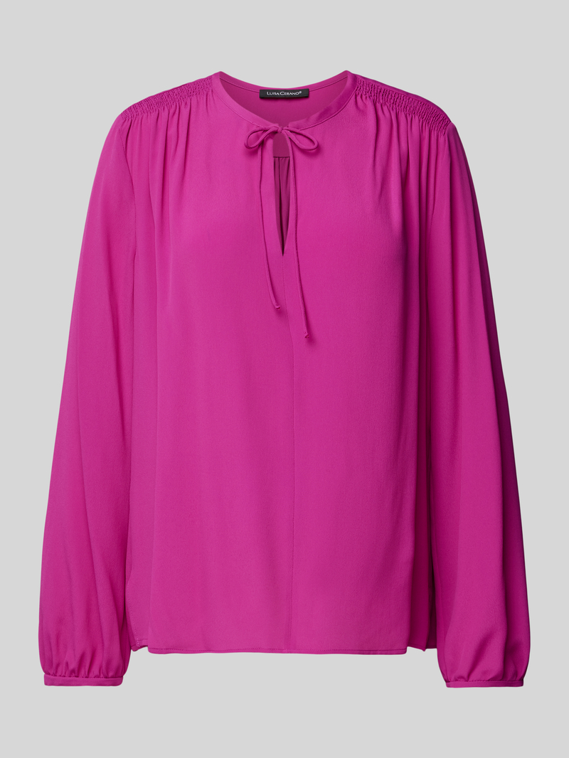 LUISA CERANO Blouseshirt met druppelvormige hals