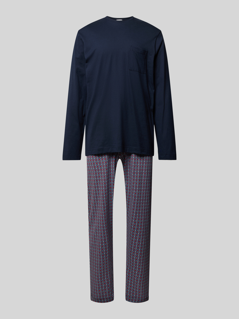 mey Pyjama met borstzak