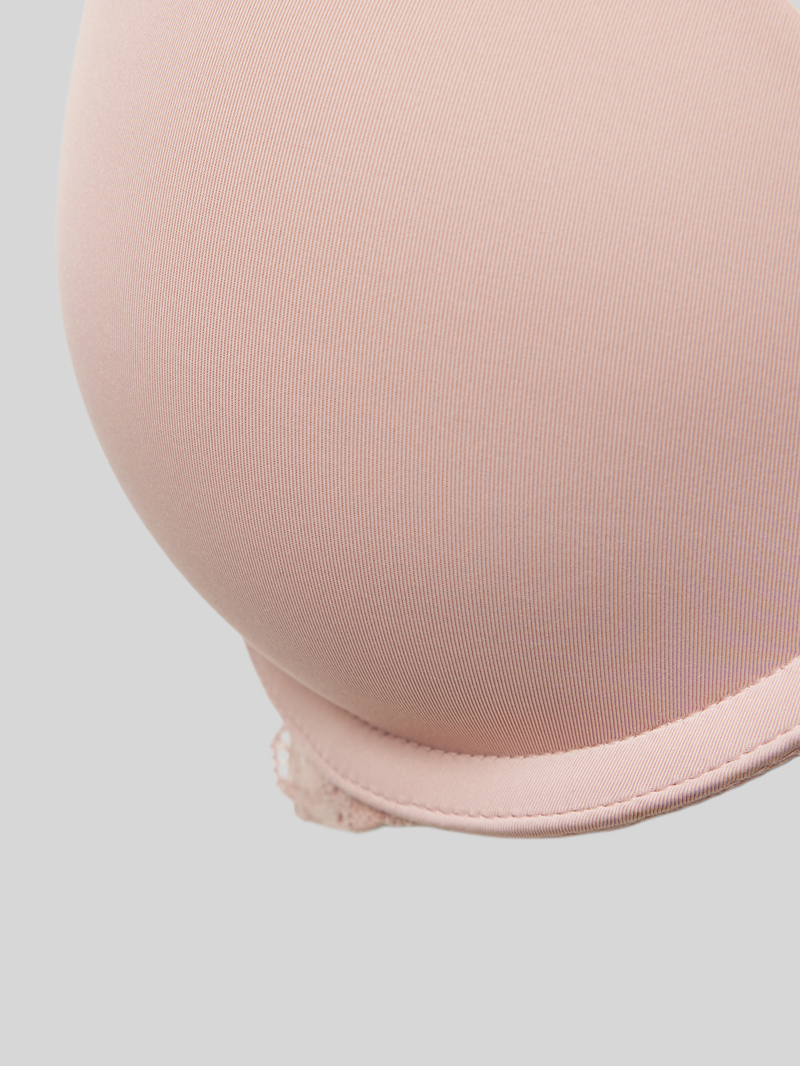 Calvin Klein Underwear Push-up-bh met kanten garnering model 'ATTRACTION PUSH UP PLUNGE'