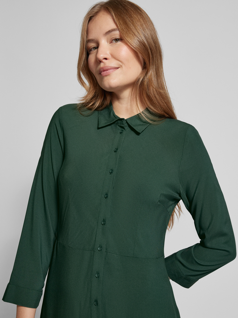YAS Maxi-jurk met doorknoopsluiting model 'SAVANNA'
