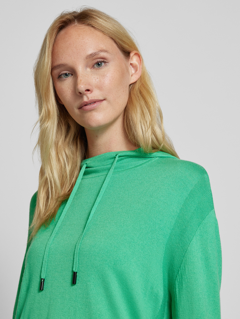 Marc Cain Gebreide pullover met capuchon