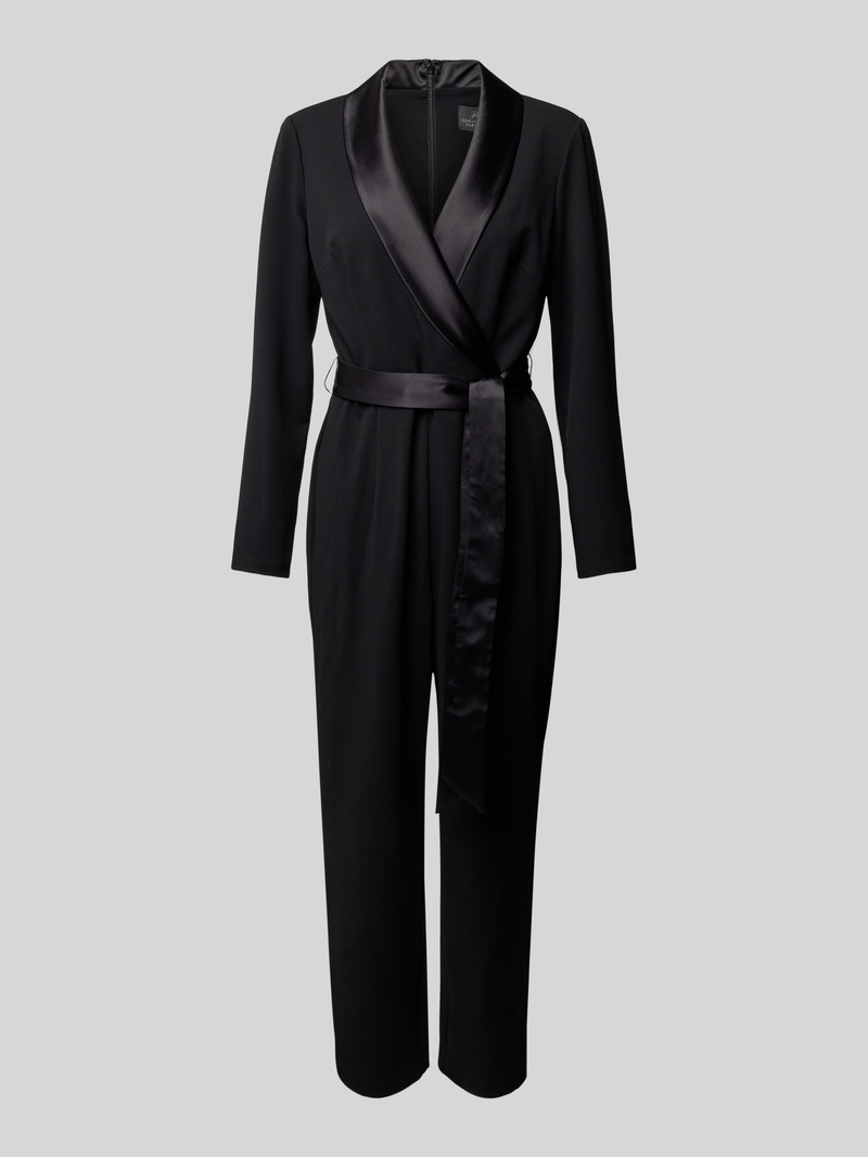 Adrianna Papell Jumpsuit met sjaalkraag