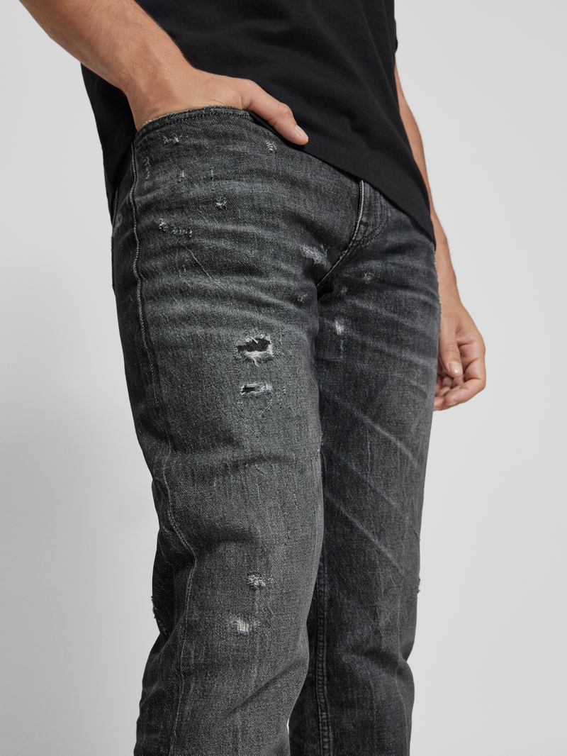 Boss Orange Straight leg jeans in destroyed-look model 'TROY'