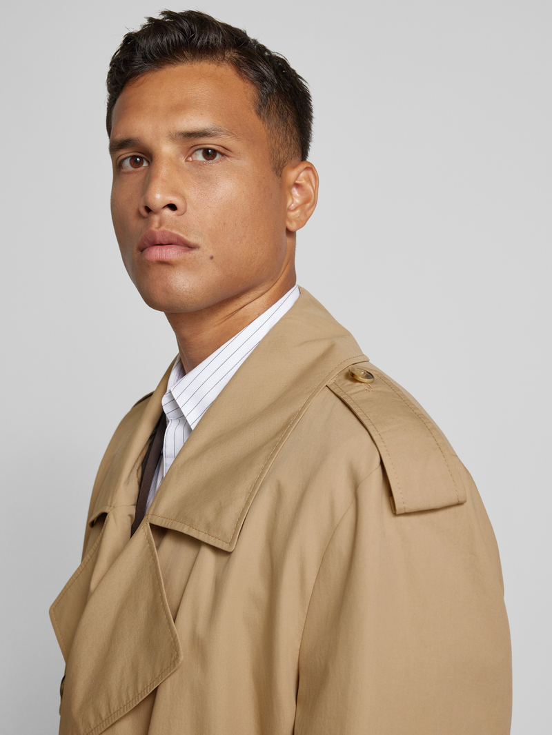 BALDESSARINI Trenchcoat met strikceintuur model 'Cleo'