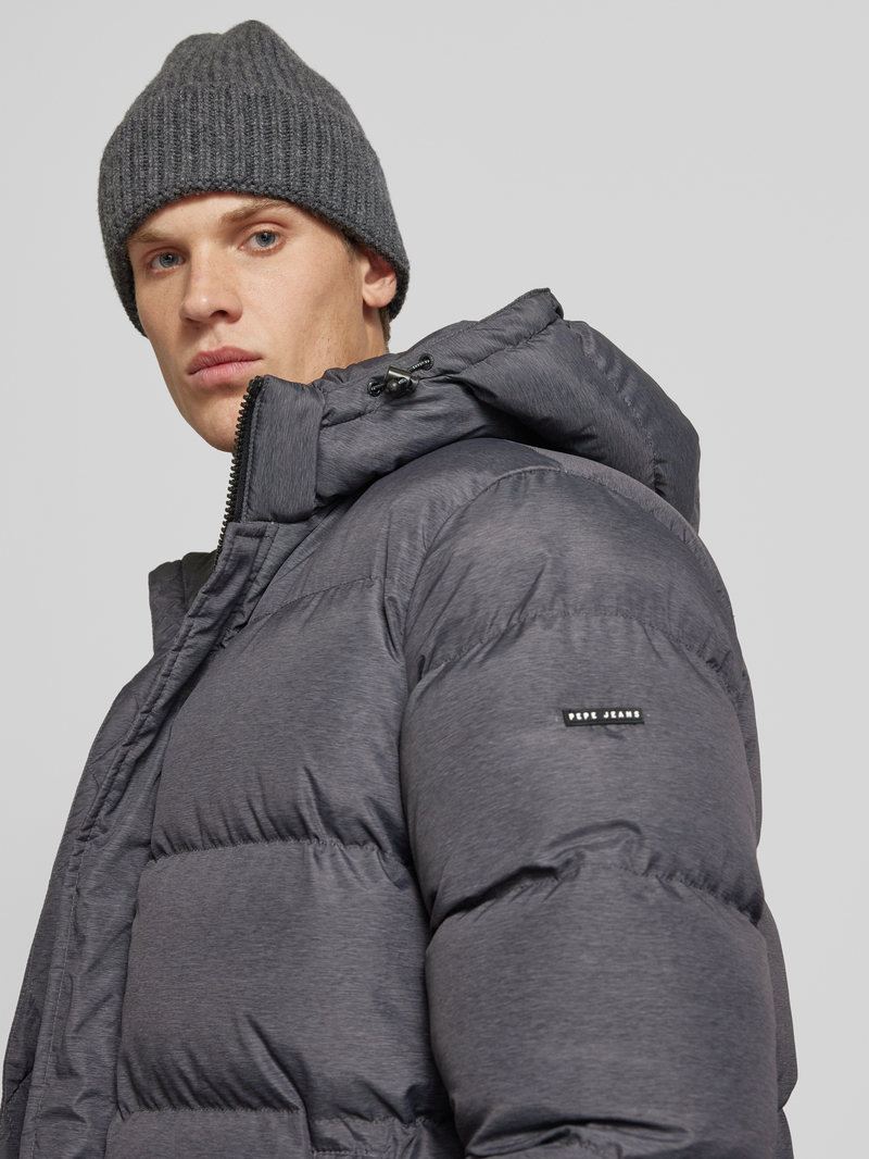 Pepe Jeans Gewatteerd jack met capuchon model 'Tobias'