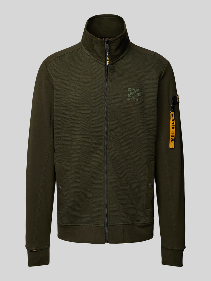 PME Legend Sweatjack met opstaande kraag