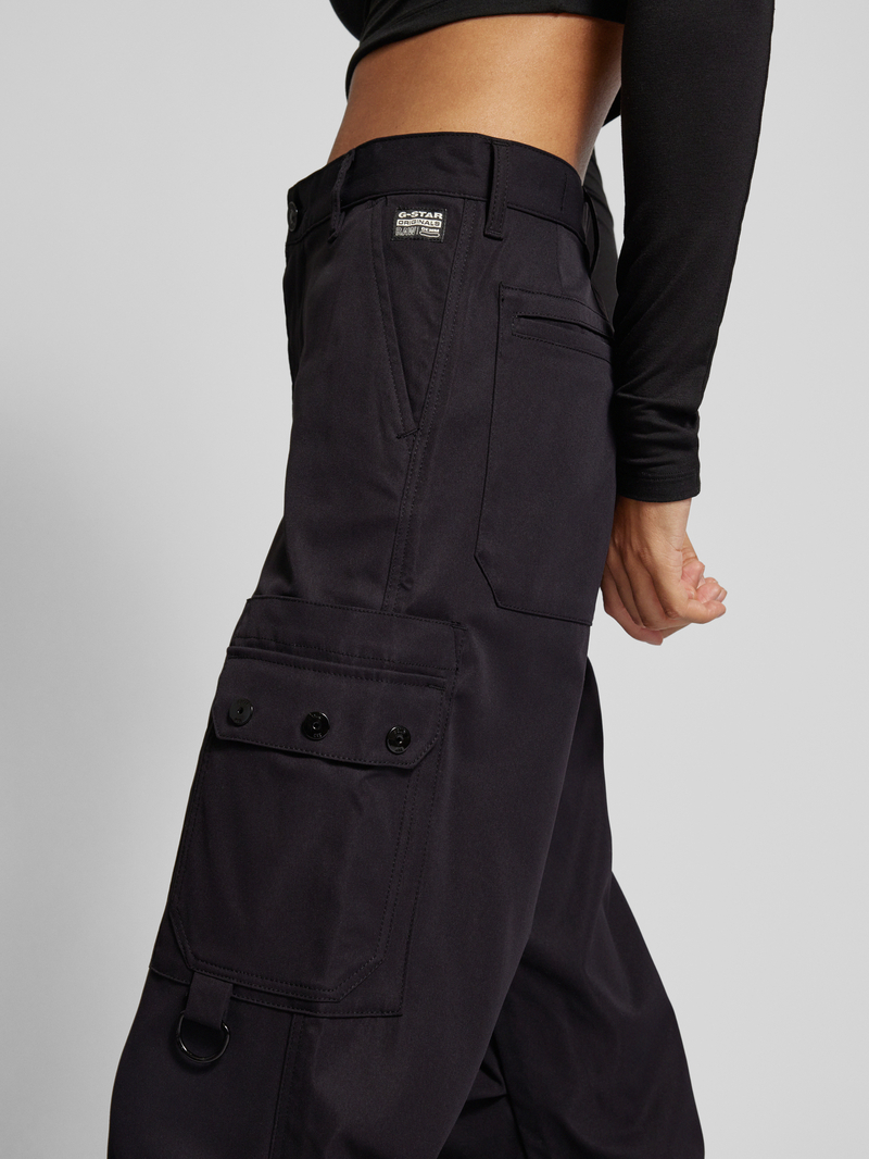 G-Star Raw Wide leg high waist cargobroek met steekzakken
