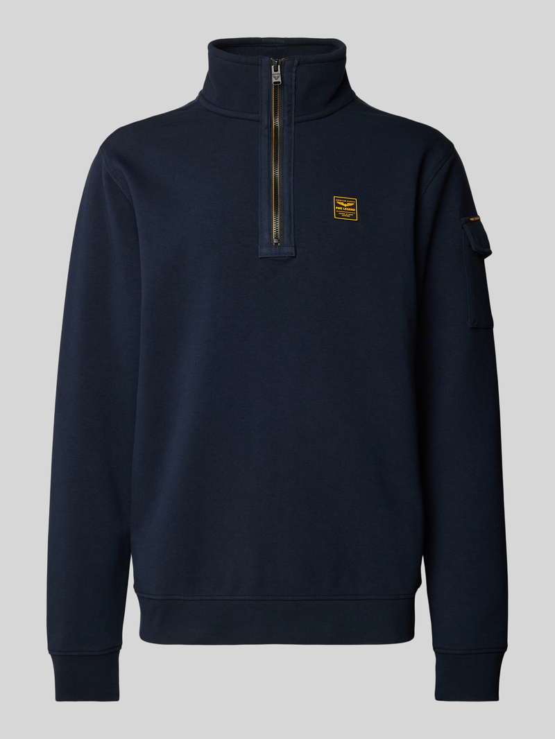 PME Legend Sweatshirt met opstaande kraag
