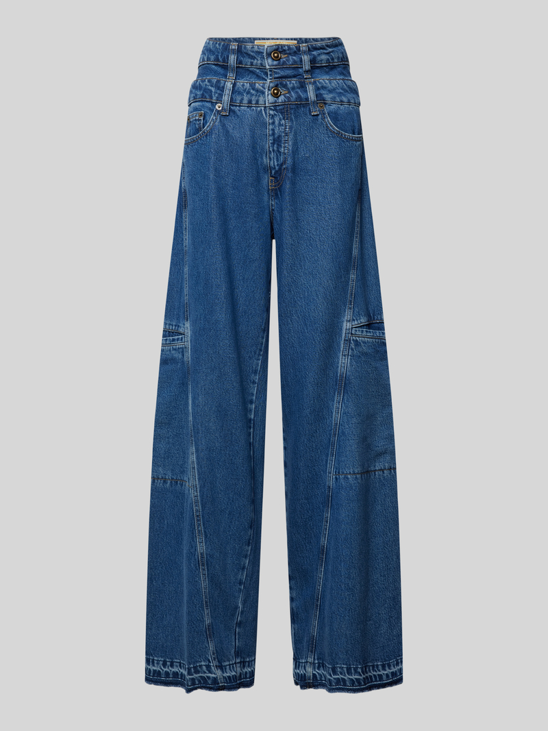 MAC Jeans met wijde pijpen model 'Diva'