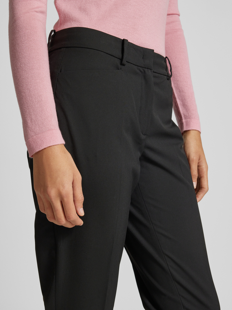 MORE & MORE Chino met bandplooien model 'Hedy'