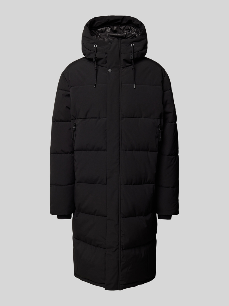 icepeak Gewatteerde lange jas met capuchon model 'ARDEK'
