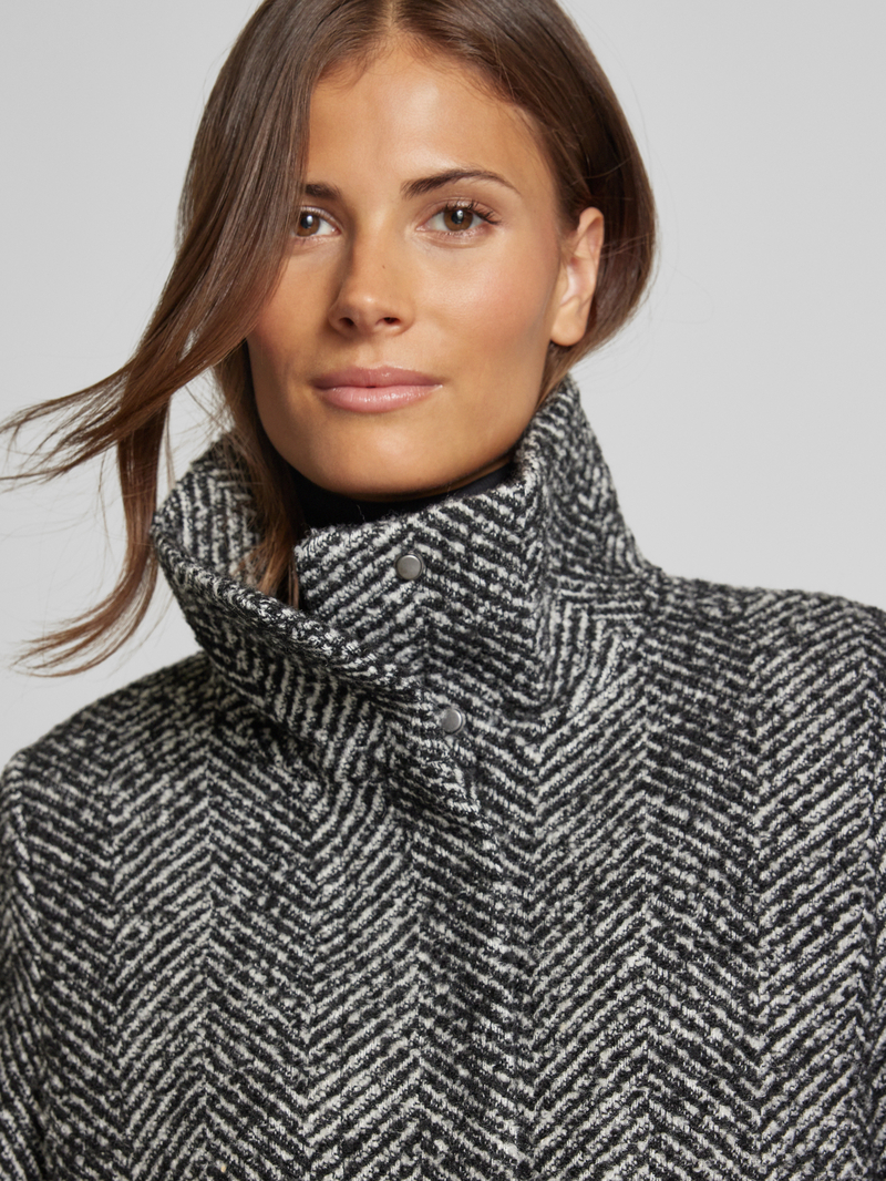 Christian Berg Woman Selection Jas met opstaande kraag