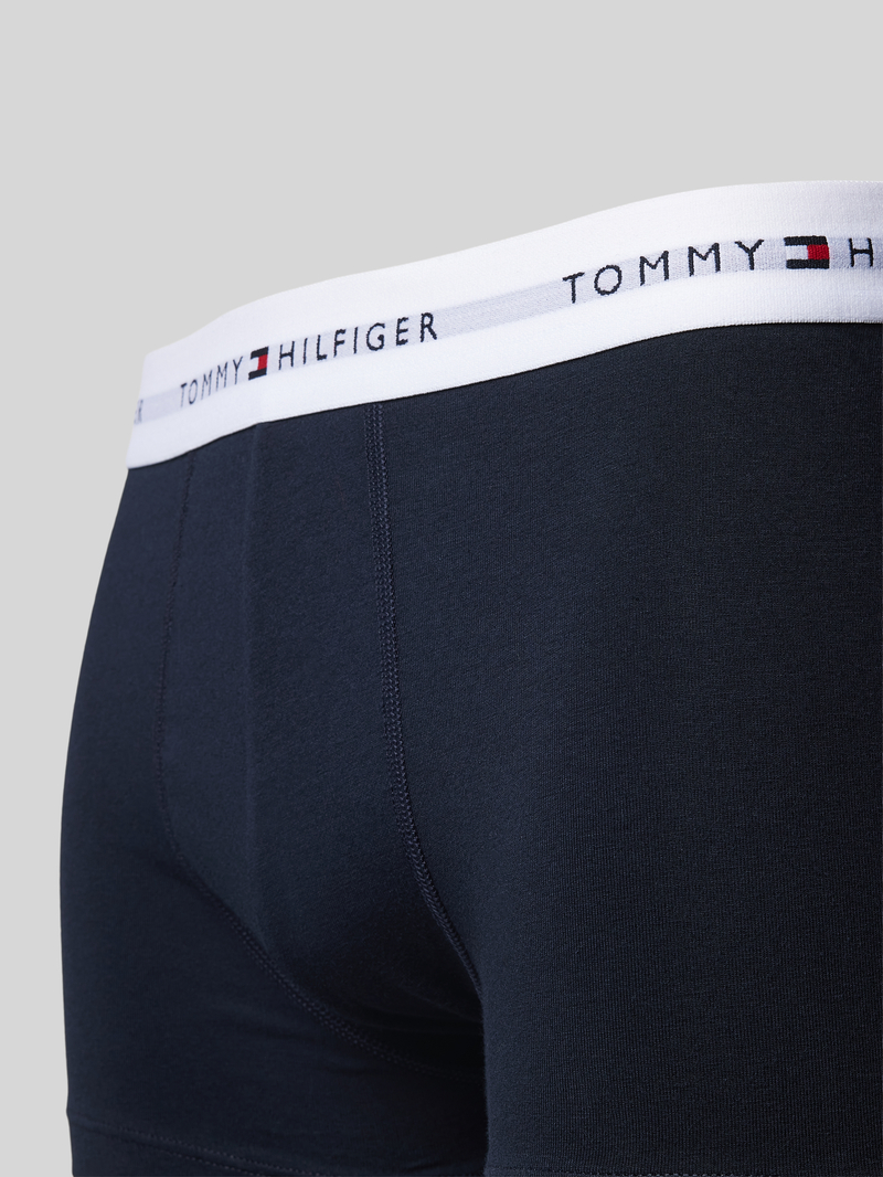 Tommy Hilfiger Boxershort met logostitching in een set van 3 stuks