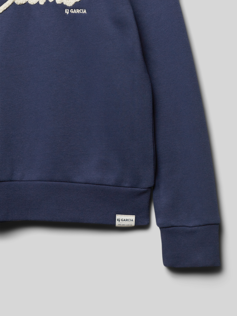 Garcia Sweatshirt met labeldetail